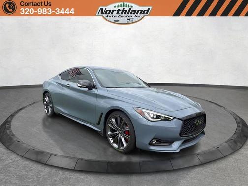 Slate Gray 2022 INFINITI Q60 3.0t Red Sport 400