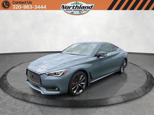 Slate Gray 2022 INFINITI Q60 3.0t Red Sport 400