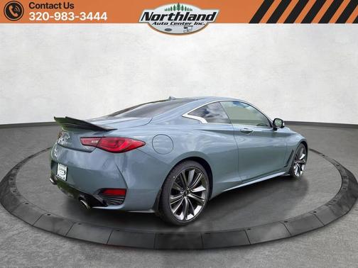 Slate Gray 2022 INFINITI Q60 3.0t Red Sport 400