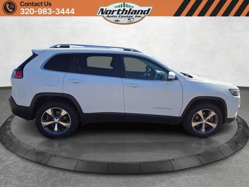 WHITE 2019 Jeep Cherokee Limited