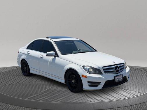 Polar White 2013 Mercedes-Benz C-Class C 250 Sport