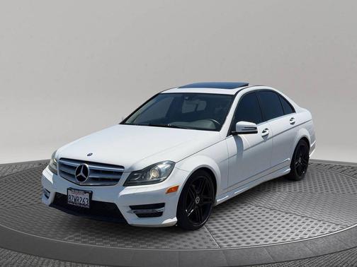Polar White 2013 Mercedes-Benz C-Class C 250 Sport