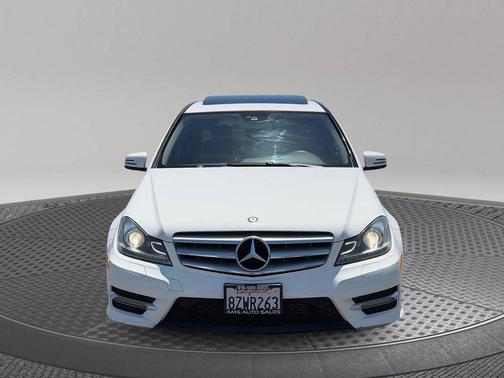 Polar White 2013 Mercedes-Benz C-Class C 250 Sport