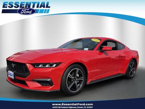 RACE RED 2024 Ford Mustang ECOBOOST PREMIUM