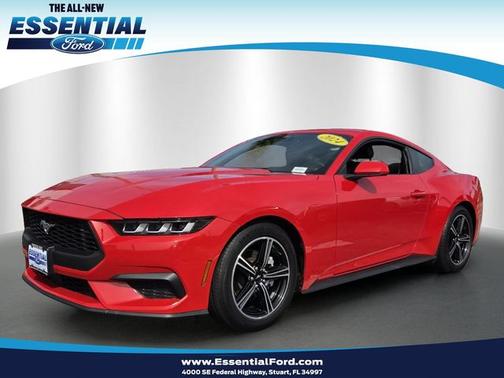RACE RED 2024 Ford Mustang ECOBOOST PREMIUM