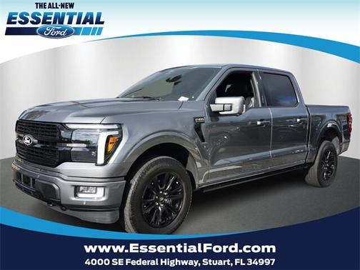 CARBONIZED GRAY METALLIC 2024 Ford F-150 PLATINUM Truck