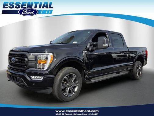 AGATE BLACK METALLIC 2023 Ford F-150 XLT Truck