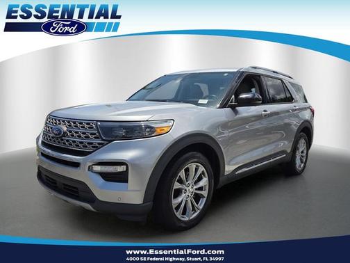 ICONIC SILVER METALLIC 2022 Ford Explorer LIMITED