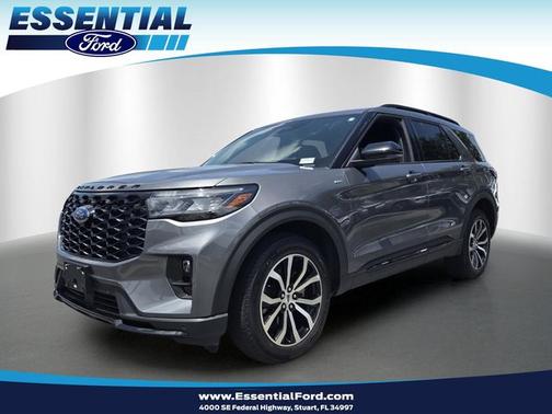CARBONIZED GRAY METALLIC 2025 Ford Explorer ST-LINE