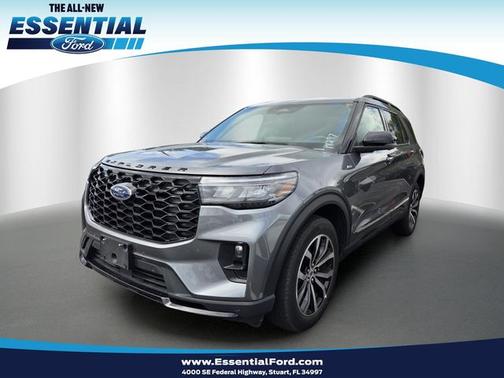 CARBONIZED GRAY METALLIC 2025 Ford Explorer ST-LINE