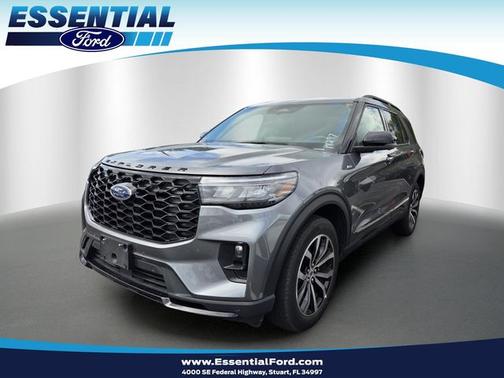 CARBONIZED GRAY METALLIC 2025 Ford Explorer ST-LINE SUV