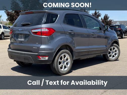 Smoke Metallic 2018 Ford EcoSport SE