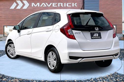 Platinum White 2019 Honda Fit LX