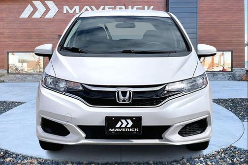 Platinum White 2019 Honda Fit LX