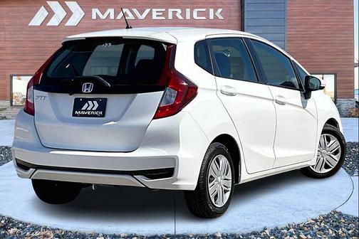 Platinum White 2019 Honda Fit LX