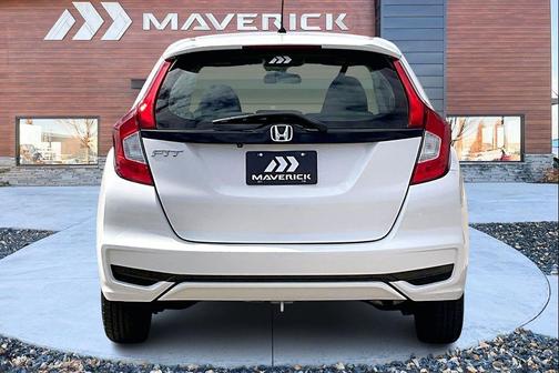 Platinum White 2019 Honda Fit LX