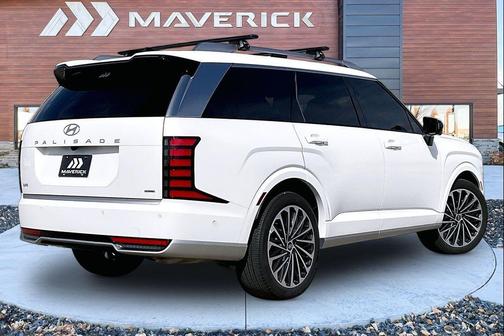 Creamy White Pearl 2026 Hyundai Palisade Hybrid Calligraphy