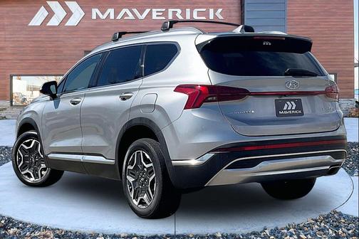 Shimmering Silver 2022 Hyundai SANTA FE Limited