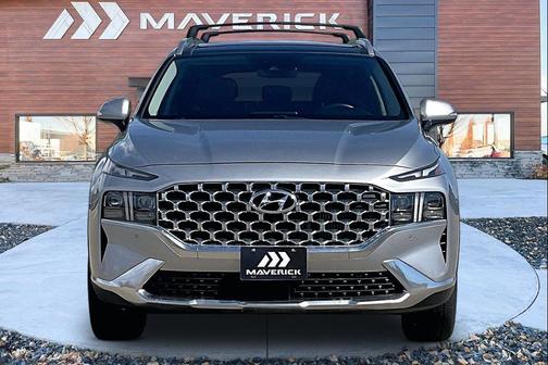 Shimmering Silver 2022 Hyundai SANTA FE Limited