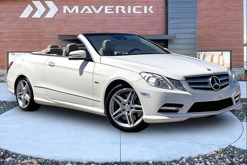 White 2012 Mercedes-Benz E-Class E 550