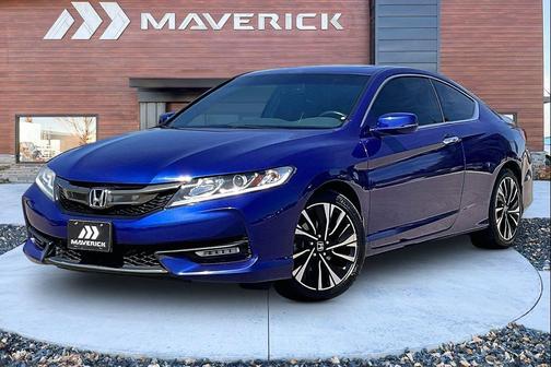 Deep Blue 2017 Honda Accord EX-L
