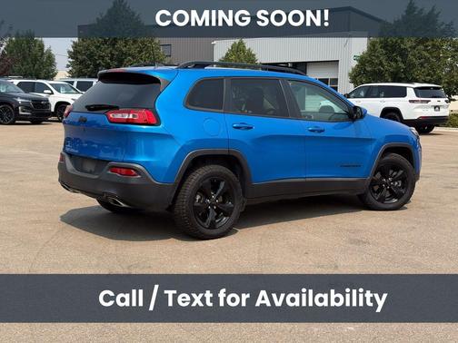 Hydro Blue Pearlcoat 2018 Jeep Cherokee Latitude