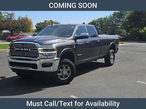 Granite Crystal Metallic Clearcoat 2021 RAM 3500 Laramie Crew Cab 4x4 8' Box