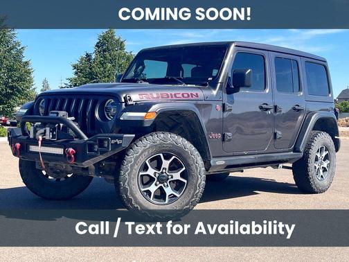 Granite Crystal Metallic Clearcoat 2019 Jeep Wrangler Unlimited Rubicon