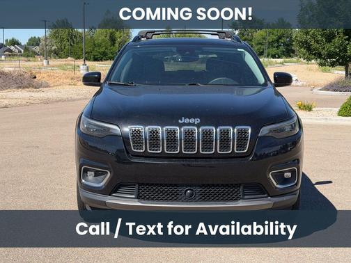 Diamond Black Crystal Pearlcoat 2022 Jeep Cherokee Limited