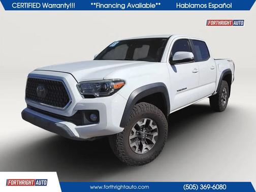 Super White 2018 Toyota Tacoma TRD Off Road