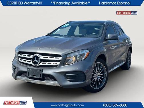 Gray 2019 Mercedes-Benz GLA 250 4MATIC