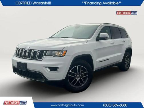 Bright White Clearcoat 2018 Jeep Grand Cherokee Limited