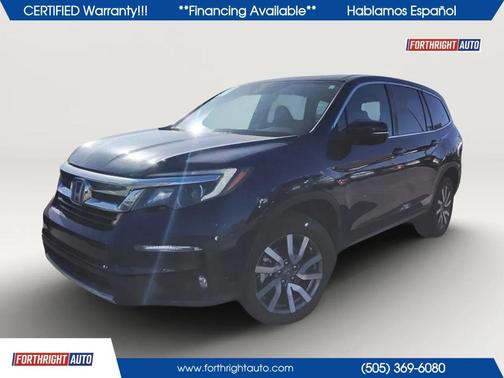 Blue 2020 Honda Pilot AWD EX-L