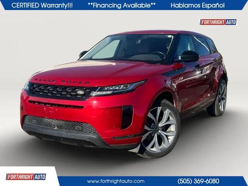 Firenze Red Metallic 2020 Land Rover Range Rover Evoque S
