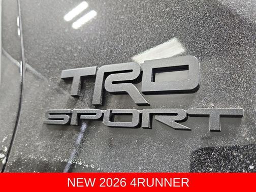 Black 2026 Toyota 4Runner TRD Sport Premium