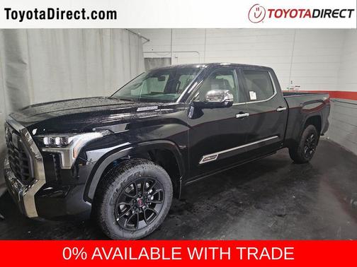 Midnight Black Metallic 2026 Toyota Tundra Hybrid 1794 Edition