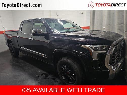 Midnight Black Metallic 2026 Toyota Tundra Hybrid 1794 Edition