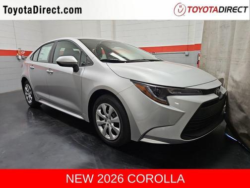 Classic Silver Metallic 2026 Toyota Corolla LE
