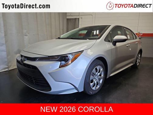 Classic Silver Metallic 2026 Toyota Corolla LE