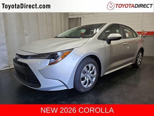 Classic Silver Metallic 2026 Toyota Corolla LE