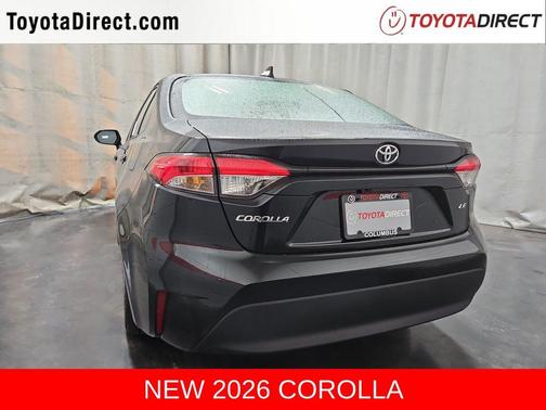 Midnight Black Metallic 2026 Toyota Corolla LE