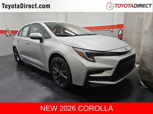 Classic Silver Metallic 2026 Toyota Corolla SE