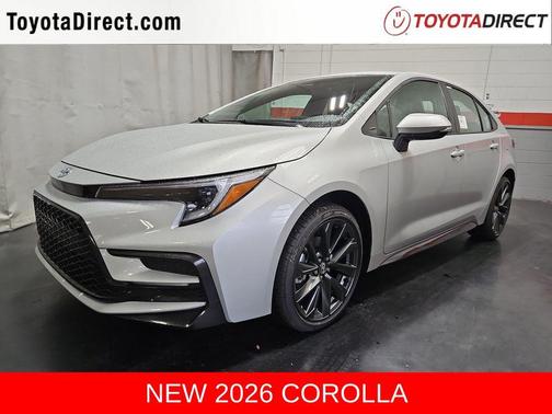 Classic Silver Metallic 2026 Toyota Corolla SE