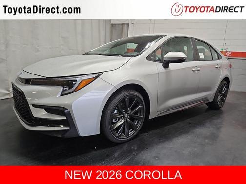 Classic Silver Metallic 2026 Toyota Corolla SE