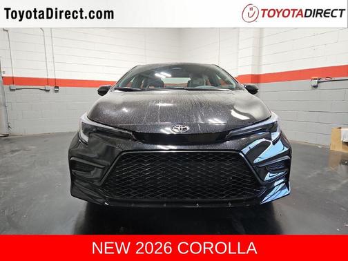 Midnight Black Metallic 2026 Toyota Corolla SE