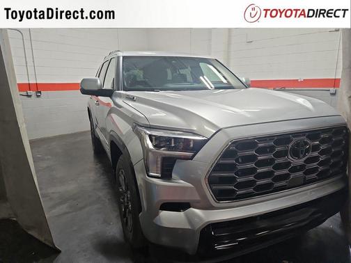 Celestial Silver Metallic 2026 Toyota Sequoia Platinum