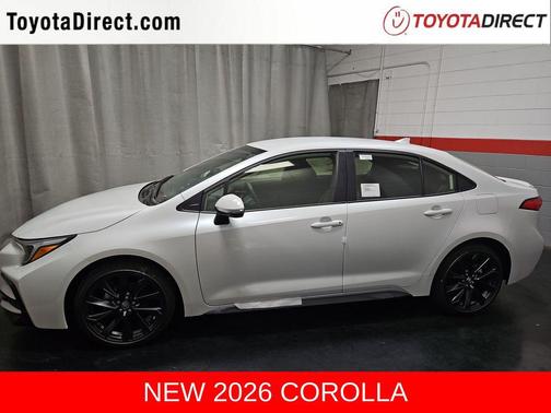 Wind Chill Pearl 2026 Toyota Corolla Hybrid SE