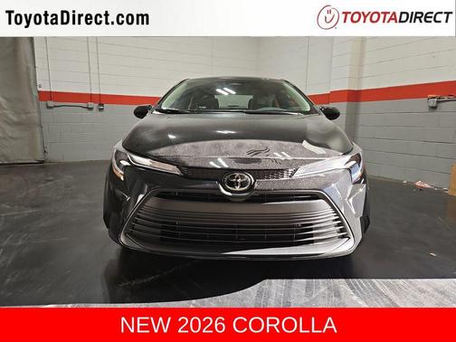 Midnight Black Metallic 2026 Toyota Corolla LE