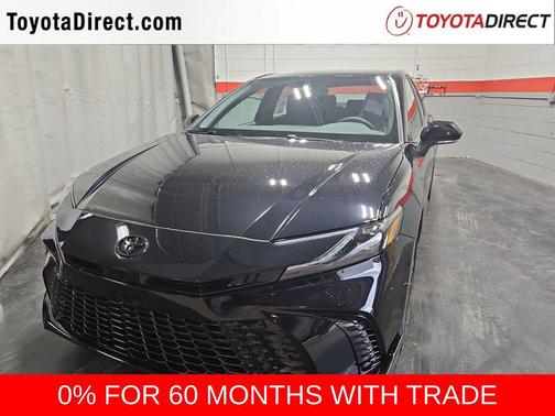 Midnight Black Metallic 2026 Toyota Camry XSE
