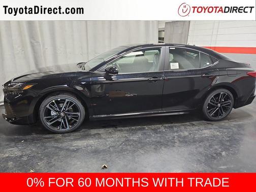 Midnight Black Metallic 2026 Toyota Camry XSE